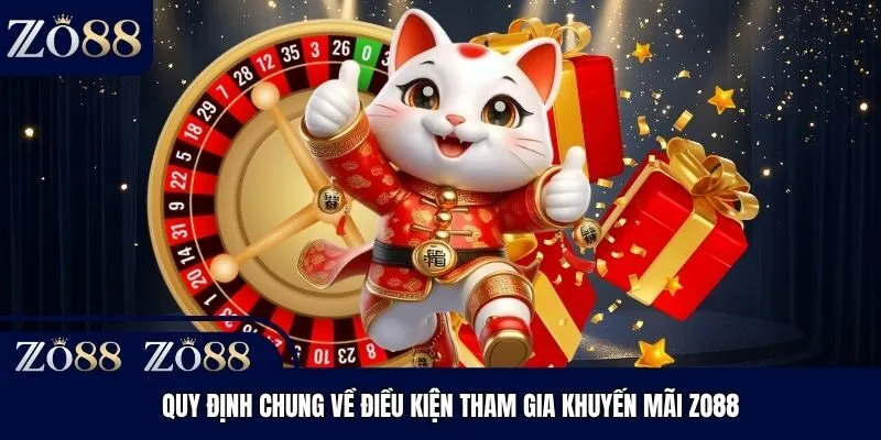 Quy định chung về điều kiện tham gia khuyến mãi Zo88