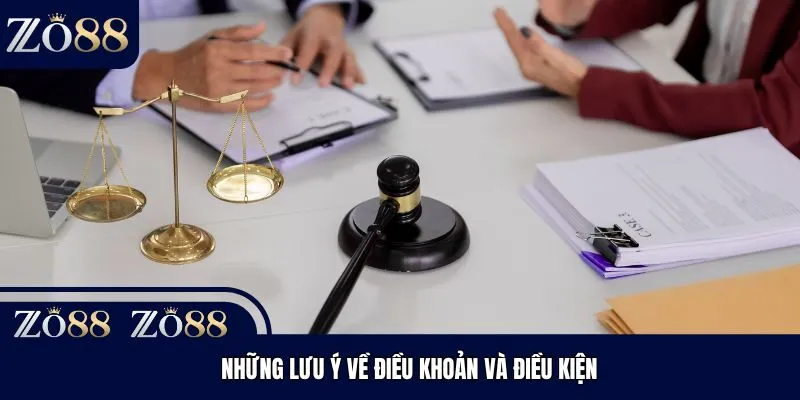 Những lưu ý về điều khoản và điều kiện