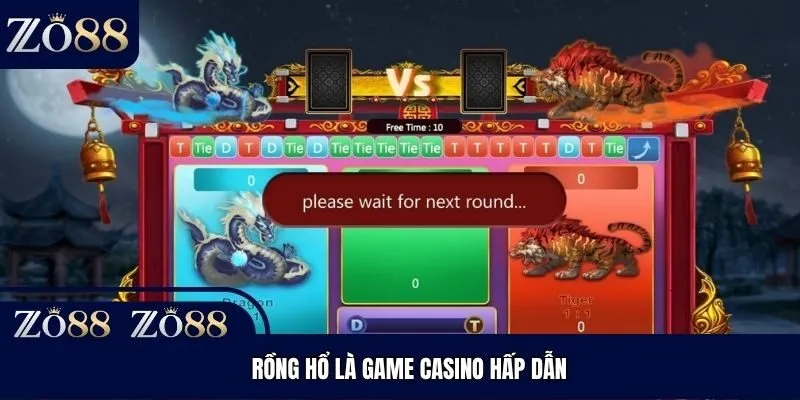 Rồng Hổ là game casino hấp dẫn